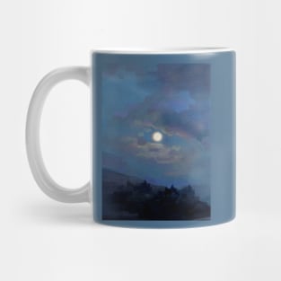 Evening Moonlit Landscape Mug